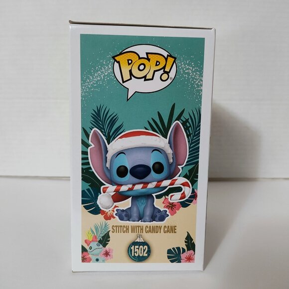 Funko Pop - Lilo & Stitch - Stitch w/ Candy Cane - #1502 - Picture 2 of 6